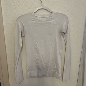 Old white lululemon long sleeve